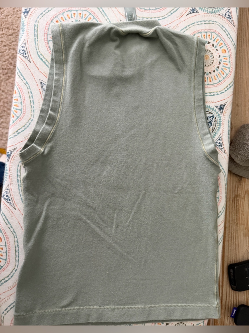 SKIMS Sage Green Tank Top